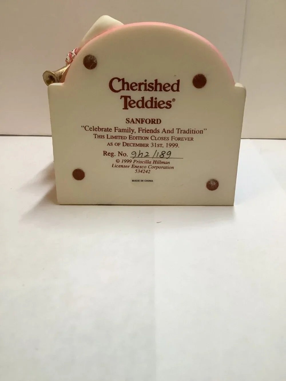 Cherished Teddies – Sanford 